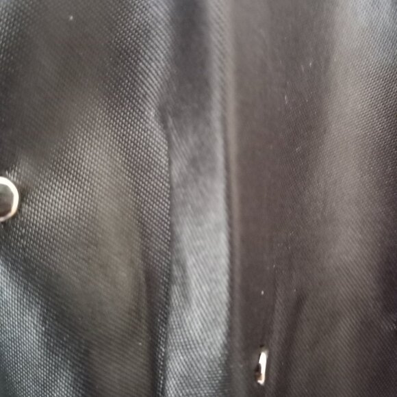 INDEED Black Silver-Studded Leather Look-alike Tank Women's S - Picture 5 of 8